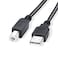 USB Printer cable 3 Meters 2.0 Version USB AM/BM Black Color PC