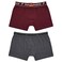 Stanfield Men Cotton Boxers, Multi Color, HM-BXI2, M-XXL, Pack of 2