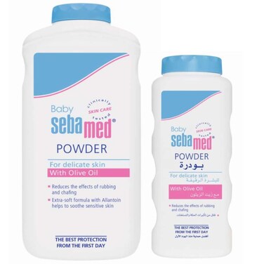 سيباميد بودرة أطفال بيضاء 400 غرام + 100 غرام