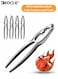 4 PCS Crab Leg Crackers and Tools Shellfish Crab Claw Seafood Lobster Cracker Set Multi-Purpose Nut Crackers for Crab Legs Easy to Use Durable Ideal for Seafood Lovers Home Dinners Parties