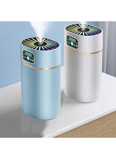 Humidifiers for Bedroom and Large Room 1.1l Cool Mist Humidifier for With-Quiet Night Light with Automatic Shut-Off Function Perfect for Bedroom, Dorm Rooms, Living Rooms, Office,Daily Use (Blue)