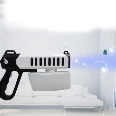 Crony Rz-W2 Electric Disinfecting Gun Nano Atomized Blue Light Disinfection Spray (White) 299nm*189mm*65mm