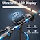 Crony V10 Big LCD Display Electric Scooter With Seat, 1200W Motor, 40-55Km/H Speed, 120Kg Max Load, Front/Rear Shock Absorber And Brake System, LED Base Light, Turn Signal, Triple LED Lights, Blue