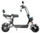 Crony Small Harley Two Seat Big Tires With BT 1000W 60Km/H High Power Two Wheels Adult Electric Scooter Motorcycle, Camouflage Blue