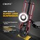 Crony V18 Electric Scooter With 1500Wx2 Dual Motor, 50-60Km/H Speed, 120Kg Max Load, Front/Rear Suspension, Rear Luggage Box, LED Headlamp, LCD Display, Bluetooth Speaker, Phone Holder, Black