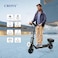 Crony V18 Electric Scooter With 1500Wx2 Dual Motor, 50-60Km/H Speed, 120Kg Max Load, Front/Rear Suspension, Rear Luggage Box, LED Headlamp, LCD Display, Bluetooth Speaker, Phone Holder, Black