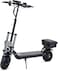 Crony V18 Electric Scooter With 1500Wx2 Dual Motor, 50-60Km/H Speed, 120Kg Max Load, Front/Rear Suspension, Rear Luggage Box, LED Headlamp, LCD Display, Bluetooth Speaker, Phone Holder, Black