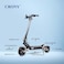 Crony V8 Electric Scooter, 1600Wx2 Dual Motor, 50-80Km/H Max Speed, Detachable 60V Battery, LED Headlamp, Front-Mounted Storage Bag, 140Kg Max Load, Double C-Shaped Suspension, Gray