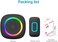 Crony RL-3995B Doorbell Battery-Powered Wireless Doorbell With Shining LED Display Door Bell (White)