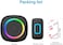Crony RL-3995B Doorbell Battery-Powered Wireless Doorbell With Shining LED Display Door Bell (Black)