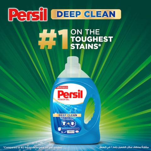 Persil Power Gel Liquid Laundry Detergent For Top Loading Washing Machines 2.9L + 1L
