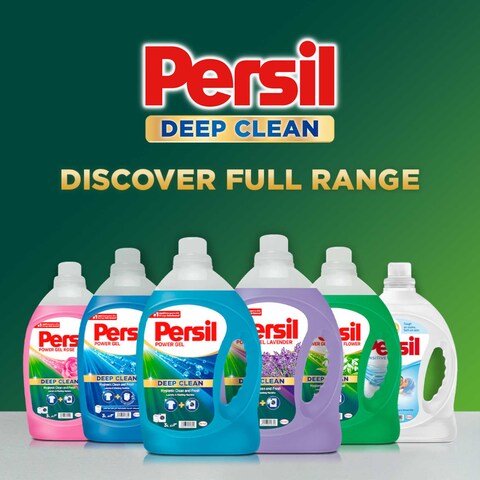 Persil Power Gel Liquid Laundry Detergent For Top Loading Washing Machines 2.9L + 1L