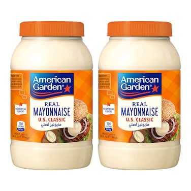 أمريكان غاردن مايونيز  أصلي حقيقي، 887 ملل حزمة من 2