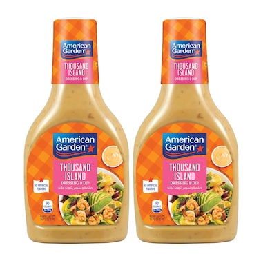 American Garden Thousand Island Dressing and Dip, 473ml Pack of 2
