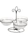 Harmony Glass Serving Bowl Set of 4, Clear