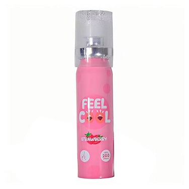 Papermint Feel Cool Strawberry Flavored Candy Spray, 20ml