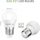 Lepro E27 Screw Bulb, G45 Golf Ball LED Edison Bulb, Warm White 2700K E27 LED Light Bulbs, 2.5W (25W Equivalent) Energy Saving, 250 Lumen, Non Dimmable, Pack of 5
