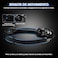 WUBEN E7 Adjustable Headlamp Bracket, Black Headlamp Strap, LED Headlamp Hand Strap for Rechargeable Headlamp Flashlight Outdoor Tools for Outdoor Activities Camping, Hiking, Fishing, Walking, etc
