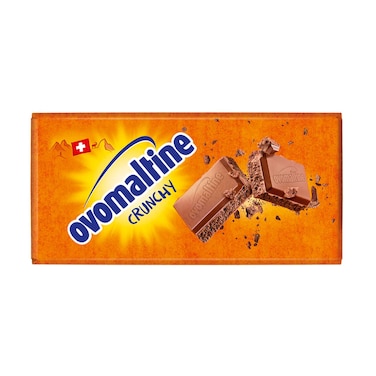 Ovomaltine Crunchy Chocolate Bar, 100g