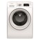 Whirlpool Front Load Washer FFB 8259 SV GCC, 8 kg, 6TH Sense Technology, 1200 rpm, Stainless Steel, White