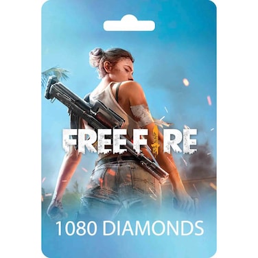 Free Fire Digital Code 1080 Diamonds UAE, ESD