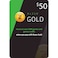 Razer Gold Digital Gift Card 50 USD Global, ESD