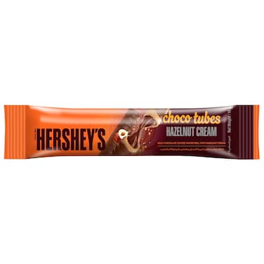 Hershey's Choco Tubes Wafer Roll with Hazelnut Cream 18g