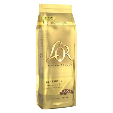 L'or Blonde Roast Classique Intensity 6 Balanced and Smooth Ground Coffee, 500g