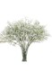 Gumolutin 6Pcs Long Stem Artificial Baby Breath Flowers Real Touch Silk Gypsophila Bouquets for Office Indoor/Outdoor Wedding DIY Party Centerpieces Arrangements Decoration(White)