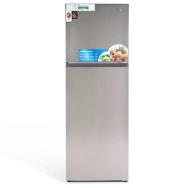 Terim 338L Net Capacity Top Freezer Refrigerator Bright Silver TERR470SS