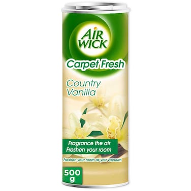 Air Wick Carpet Fresh Powder, Country Vanilla Scent, 500g
