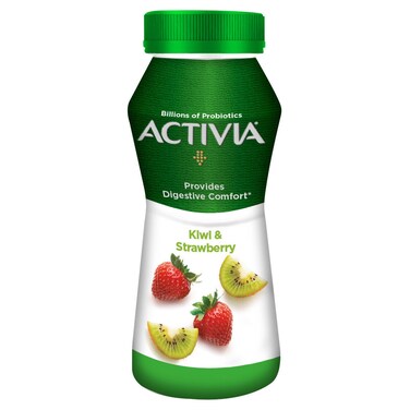 Activia Go Wild Strawberry and Kiwi Yoghurt, 180ml