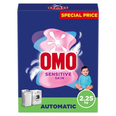 Omo Automatic Powder Laundry Detergent for sensitive skin 2.25kg