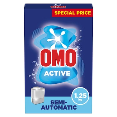 OMO SemiAutomatic Powder Laundry Detergent Active 1.25kg