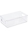 Homesmiths Clear Pantry Storage Bin Large 25.5 X 15.1 X 7.6 Cm
