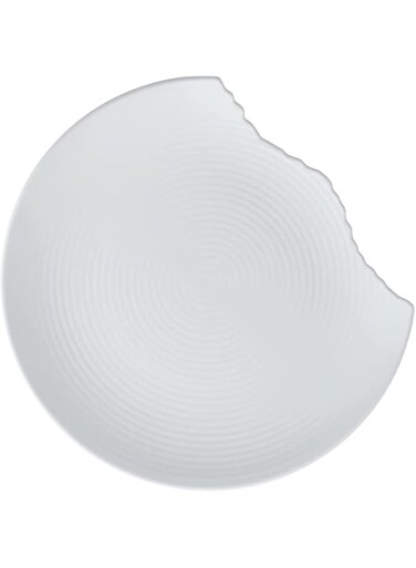 Servewell Melamine Horeca White Crest Plate 9