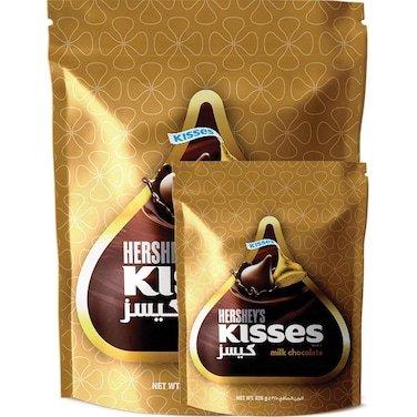 Hershey's Kisses Milk Chocolate, 325g+100g