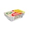 Fun Aluminium Containers With Lid Silver 1.85L 13 PCS