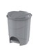 10L Step-On Waste Bin With Pedal (Pearl Grey) Grey