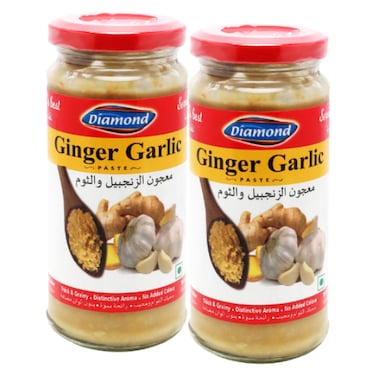 Diamond Ginger Garlic Paste, 250g Pack of 2