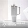 Stanley Quencher H2.0 Flowstate Tumbler 1.2L - Cold For 11 Hours - Iced For 48 Hours - Metal Water Bottle With Straw, Handle And Lid - Dishwasher Safe - Travel Mug For Cold Drinks