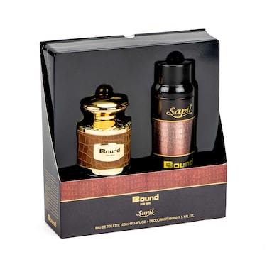 Sapil Bound Eau De Parfum 100ml With Deodorant 150ml Clear