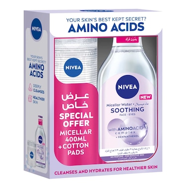 نيفيا سكين بريث ماء ميسيلار للبشرة الحساسة شفاف 400 ملل