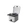 Deep Fryer 2.5L with View Window   Stainless Steel Lid   Silver &amp; Black   Home Use