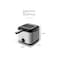 Deep Fryer 2.5L with View Window   Stainless Steel Lid   Silver &amp; Black   Home Use