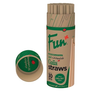 Fun Green Track Gaia Straw Beige 30 PCS