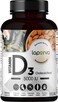 laperva Vitamin D3 Cholecalciferol (5000 UI), Supports Hormonal Balance, Joints &amp; Metabolic Support, Immune System (90 Veggie Capsules)