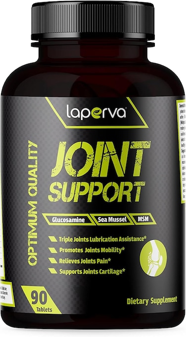 Laperva Joint Support Supplements, Laperva Joint Support, Optimum Quality, Support Joint Cartilage, Reducing Joint Pain, Enhancing the Movement and Flexibility (90 Tablets)