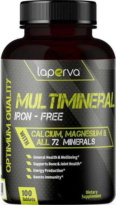 Laperva - Multimineral Iron Free - Not Flavored - 100 Tablets
