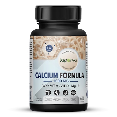 Laperva Cal Mag with&nbsp;D3 Formula, 1000 mg, 60 Tablets